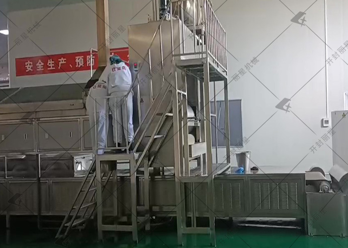 麗星粉絲粉條生產線，內蒙古試機培訓進行時