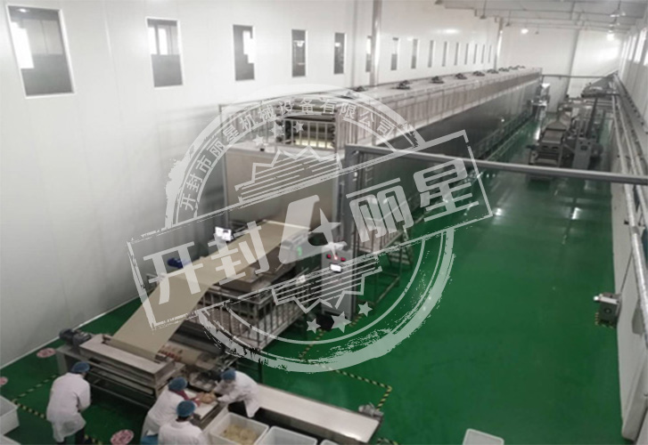 自動化粉絲生產(chǎn)線工藝特色與加工步驟展示