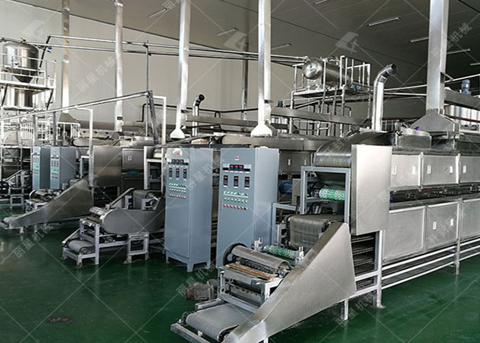 粉皮生產(chǎn)設(shè)備怎么選？麗星大型水晶粉皮線給您支招