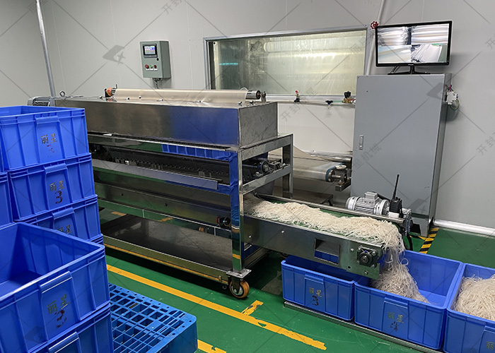 搞懂麗星速食粉絲設(shè)備生產(chǎn)流程，吃酸辣粉更安心